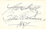 Opera Singers - Signatures Late 1800s-1910 (Lot 1)