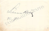 Opera Singers - Signatures Late 1800s-1910 (Lot 1)