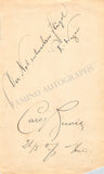 Opera Singers - Signatures Late 1800s-1910 (Lot 1)