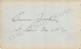 Opera Singers - Signatures Late 1800s-1910 (Lot 2)