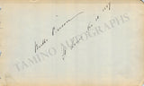 Opera Singers - Signatures Late 1800s-1910 (Lot 2)