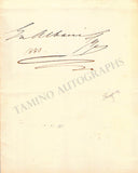 Opera Singers - Signatures Late 1800s-1910 (Lot 2)