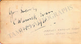 Opera Singers - Signatures Late 1800s-1910 (Lot 2)