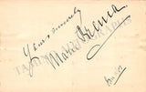 Opera Singers - Signatures Late 1800s-1910 (Lot 2)