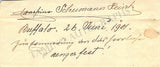 Opera Singers - Signatures Late 1800s-1910 (Lot 2)
