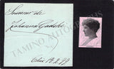 Opera Singers - Signatures Late 1800s-1910 (Lot 3)