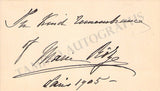 Opera Singers - Signatures Late 1800s-1910 (Lot 3)