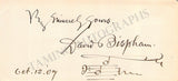 Opera Singers - Signatures Late 1800s-1910 (Lot 3)