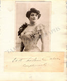 Opera Singers - Signatures Late 1800s-1910 (Lot 3)