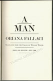 Fallaci, Oriana - Signed Book "A Man"