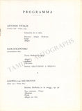 Klemperer, Otto - Concert Program La Scala 1947