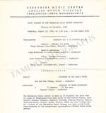 Ozawa, Seiji & Others - Signed Score Tchaikovsky Symphony 5