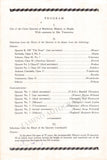 Paganini Quartet - Signed Program 1946