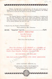 Paganini Quartet - Signed Program 1946