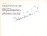 Tortelier, Paul - De la Pau, Maria - Double Signed Program London 1974