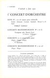 Tortelier, Paul & Others - Signed Program Page 1950