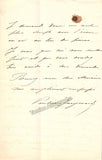 Gueymard-Lauters, Pauline - Autograph Letter Signed