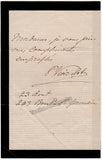 Viardot, Pauline - Autograph Letter Signed + Envelope