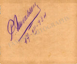 Opera Singers 1930s to 1950s - Autographed Lot of 27 Items