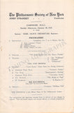 Fremstad, Olive - Gluck, Alma - Recital Program New York 1915