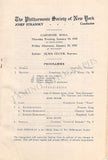 Fremstad, Olive - Gluck, Alma - Recital Program New York 1915