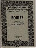Boulez, Pierre - Signed Mini Score 2013
