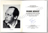 Boulez, Pierre - Signed Mini Score 2013