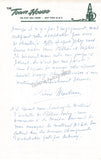 Monteux, Pierre - Set of 2 Autograph Letters Signed