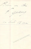 Gailhard, Pierre - Autograph Letters Signed