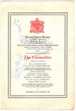 Poulenc, Francis - Kubelik, Rafael - Signed Program The Carmelites 1958