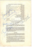 Poulenc, Francis - Kubelik, Rafael - Signed Program The Carmelites 1958