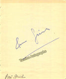 Opera Singers 1940s to 1960s - Autographed Lot of 11 Items