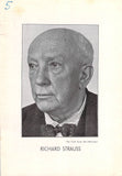 Strauss, Richard - Concert Program Berlin 1939