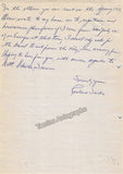 Tucker, Richard - Autograph Letter Signed