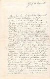 Wagner, Richard - Autograph Letter Signed 1866
