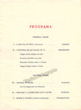 Benzi, Roberto - Signed Program Lisbon 1953