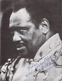 Robeson, Paul - Signed Program London