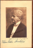 Holmboe-Schenstrom, Wilhelmine - Signed Photograph + Copy of a Score