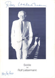 Liebermann, Rolf - Signed Program