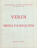 Gorr, Rita - Gedda, Nicolai - Ghiaurov, Nicolai - Ross, Elinor - Signed Program London 1962