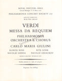 Gorr, Rita - Gedda, Nicolai - Ghiaurov, Nicolai - Ross, Elinor - Signed Program London 1962