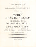 Gorr, Rita - Gedda, Nicolai - Ghiaurov, Nicolai - Ross, Elinor - Signed Program London 1962