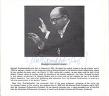Barenboim, Daniel - Rozhdestvensky, Gennadi - Double Signed Program London 1976