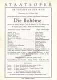 Vienna State Opera - Program Lot 1945-1955