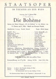 Vienna State Opera - Program Lot 1945-1955