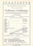 Vienna State Opera - Program Lot 1945-1955