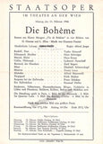 Vienna State Opera - Program Lot 1945-1955