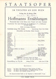 Vienna State Opera - Program Lot 1945-1955