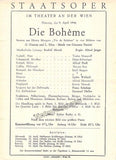 Vienna State Opera - Program Lot 1945-1955