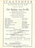 Vienna State Opera - Program Lot 1945-1955